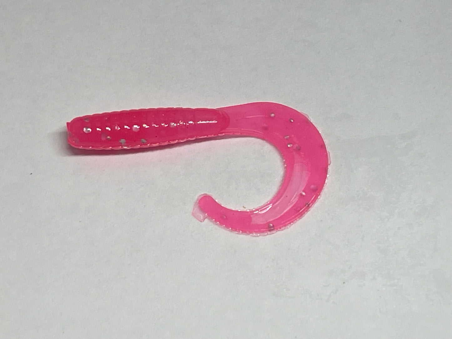 2” Pink Shock Grub